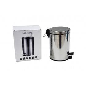 LIXEIRA INOX PEDAL 3L