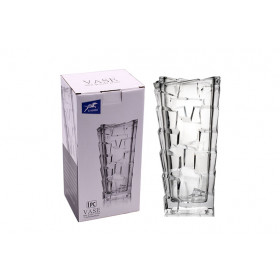 VASO VIDRO TRANSP RET 1400ML 24,8X9X12CM