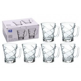 XICARA VIDRO TRANSP C06 225ML